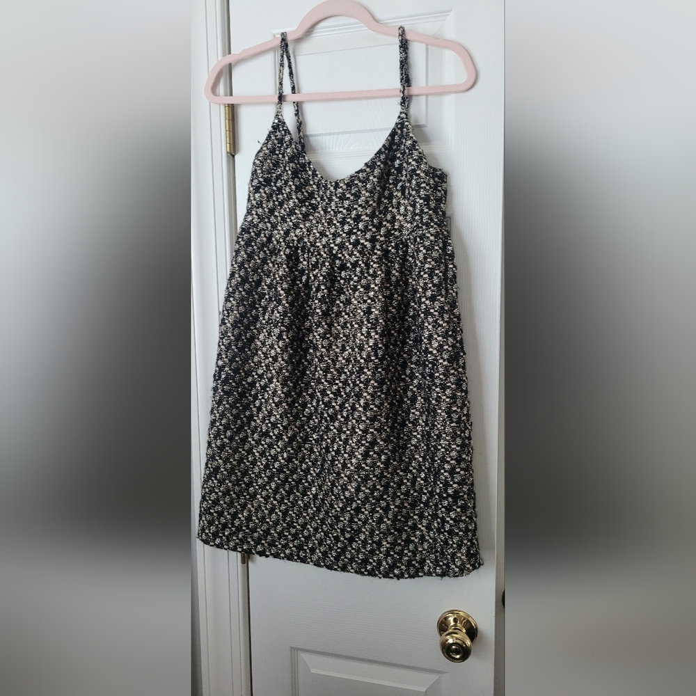 Multi metal wool jumper dress Anthropologie